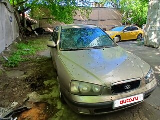 2001 Hyundai Elantra III (XD), бежевый, 150000 рублей, вид 2