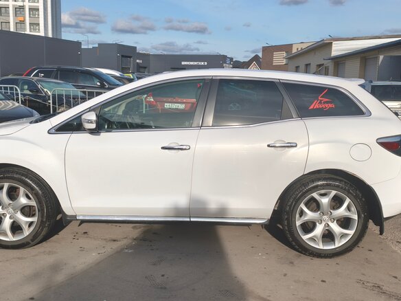 2010 Mazda CX-7 I Рестайлинг, белый, 790000 рублей - вид 5