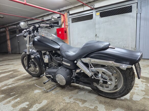 2013 Harley-Davidson Fat Bob, чёрный - вид 4