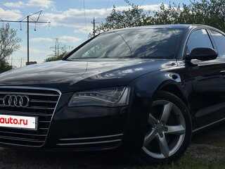 2012 Audi A8 III (D4), чёрный, 2400000 рублей, вид 1