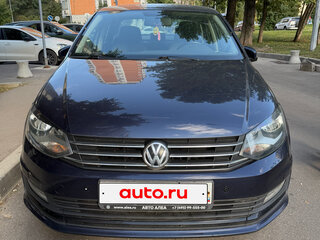 2016 Volkswagen Polo V Рестайлинг, синий, 1200000 рублей, вид 1