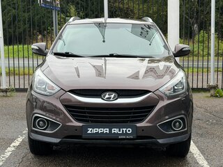 2014 Hyundai ix35 I Рестайлинг, коричневый, 1349000 рублей, вид 2