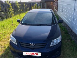 2007 Toyota Corolla AMT X (E140, E150), синий, 600000 рублей, вид 1