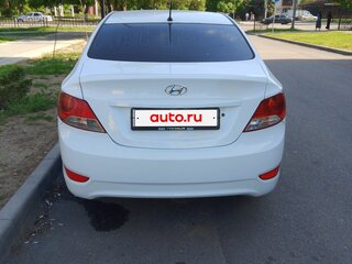2014 Hyundai Solaris I, белый, 580000 рублей, вид 4