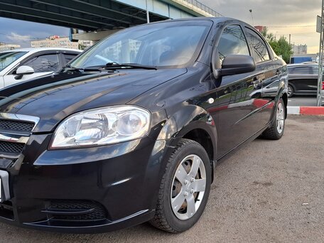 2008 Chevrolet Aveo I Рестайлинг, чёрный, 600000 рублей, вид 1