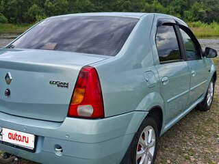 2007 Renault Logan I, зелёный, 420000 рублей, вид 5