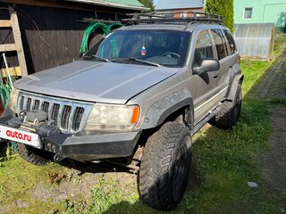 1999 Jeep Grand Cherokee II (WJ), серый, 800000 рублей, вид 2