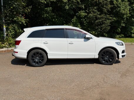 2012 Audi Q7 I (4L) Рестайлинг, белый, 2050000 рублей, вид 4