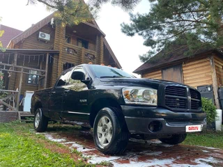 2008 Dodge RAM III (DR/DH), чёрный, 1200000 рублей, вид 3