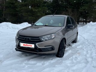 2019 Lada (ВАЗ) Granta I Рестайлинг, коричневый, 815000 рублей, вид 4
