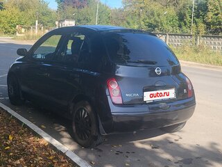 2006 Nissan Micra III (K12), чёрный, 300000 рублей, вид 3