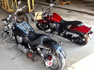 2002 Kawasaki VN1500 Vulcan, синий, 365000 рублей, вид 5