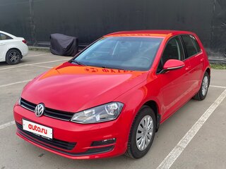 2014 Volkswagen Golf VII, красный, 1250000 рублей, вид 1