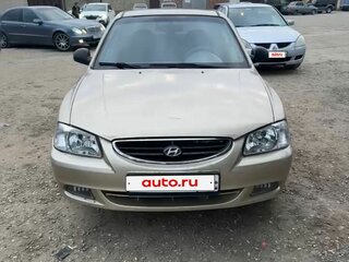 2007 Hyundai Accent ТагАЗ II, бежевый, 470000 рублей, вид 1
