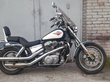 1994 Honda VT 1100, зелёный, 369000 рублей, вид 2