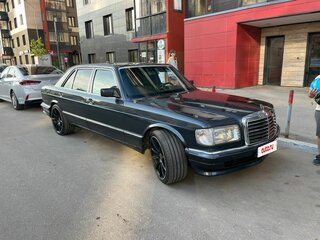 1989 Mercedes-Benz S-Класс 420 II (W126) Рестайлинг, синий, 1400000 рублей, вид 3