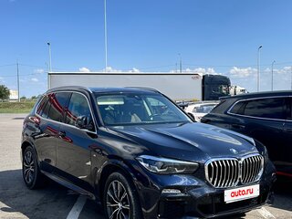 2021 BMW X5 30i IV (G05/G18), синий, 6500000 рублей, вид 2