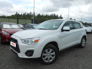 2014 Mitsubishi ASX I Рестайлинг, белый, 1350000 рублей, вид 3
