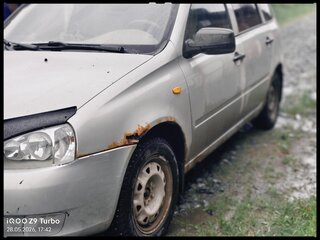 2010 Lada (ВАЗ) Kalina I, серебристый, 145000 рублей, вид 2
