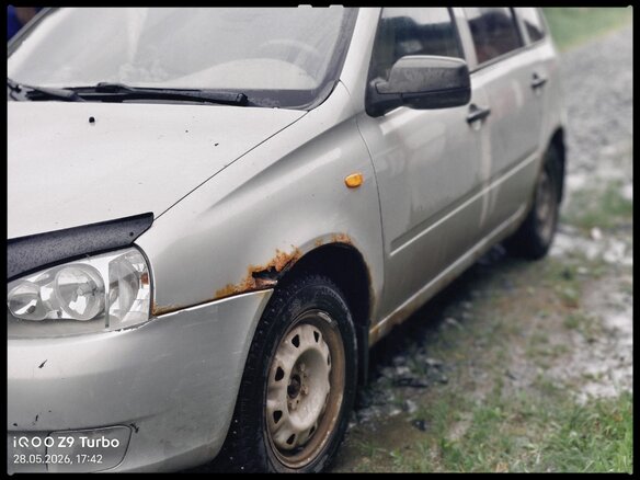 2010 Lada (ВАЗ) Kalina I, серебристый, 145000 рублей - вид 1