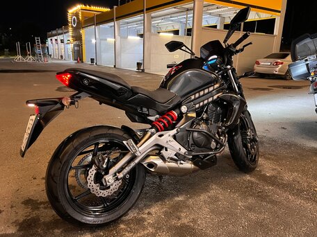 2013 Kawasaki ER-6N, чёрный, 460000 рублей, вид 2