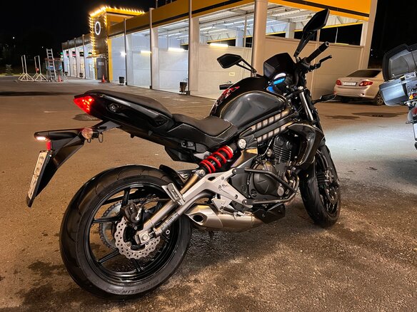 2013 Kawasaki ER-6N, чёрный, 460000 рублей - вид 1
