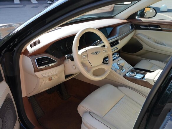 2020 Genesis G90 I Рестайлинг, чёрный - вид 5