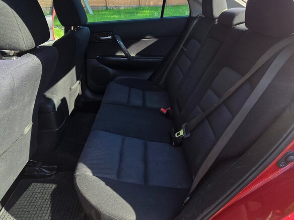 2007 Mazda 6 I (GG) Рестайлинг, красный, 425000 рублей - вид 4