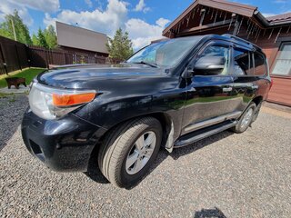 2014 Toyota Land Cruiser 200 Series Рестайлинг 1, чёрный, 3700000 рублей, вид 2