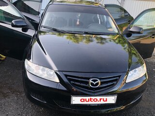 2007 Mazda 6 I (GG) Рестайлинг, чёрный, 490000 рублей, вид 1