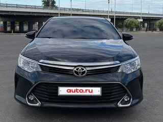 2015 Toyota Camry VII (XV50) Рестайлинг, чёрный, 1825000 рублей, вид 3