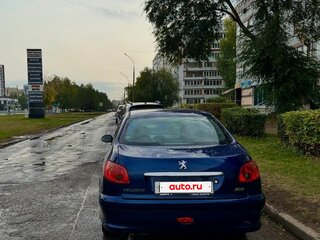 2007 Peugeot 206, синий, 300000 рублей, вид 2