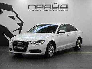 2013 Audi A6 IV (C7), белый, 1850000 рублей, вид 1