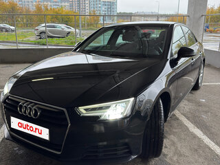 2019 Audi A4 V (B9), чёрный, 2450000 рублей, вид 2