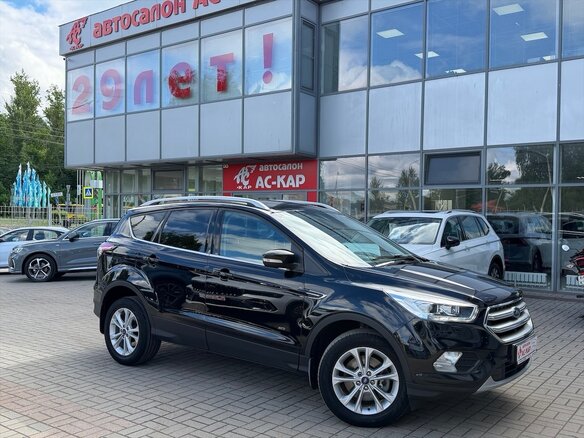 2018 Ford Kuga II Рестайлинг, чёрный