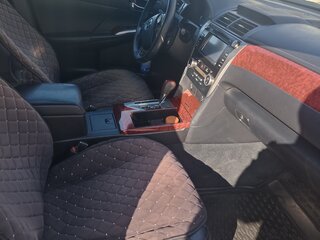 2013 Toyota Camry VII (XV50), серый, 1300000 рублей, вид 3