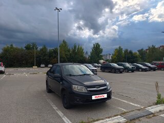 2013 Lada (ВАЗ) Granta I, чёрный, 255000 рублей, вид 1