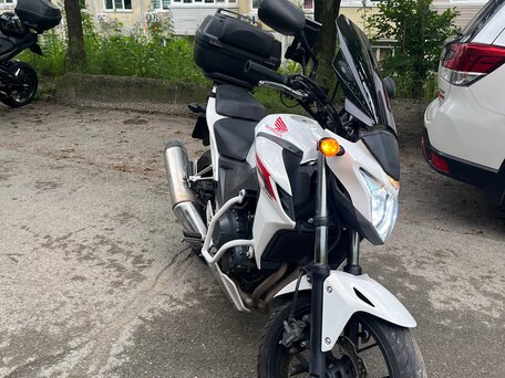 2013 Honda CB 400F, белый, 320000 рублей, вид 2
