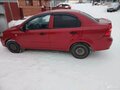 2008 Chevrolet Aveo I Рестайлинг, красный, 240000 рублей - вид 4