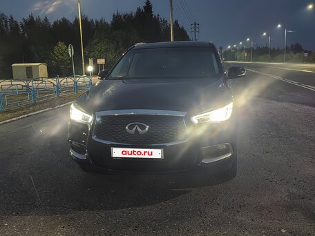 2017 Infiniti QX60 I Рестайлинг, чёрный, 2450000 рублей, вид 3