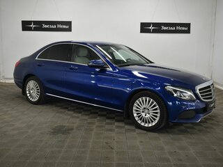 2015 Mercedes-Benz C-Класс 200 IV (W205), синий, 1990000 рублей, вид 3