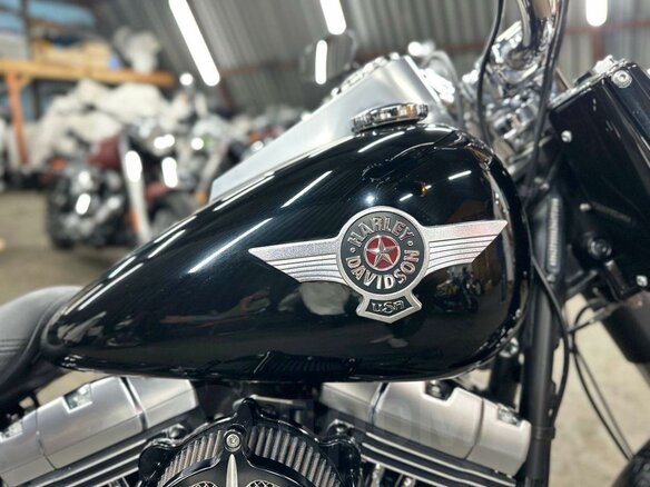 2012 Harley-Davidson Fat Boy, чёрный, 1250000 рублей - вид 22