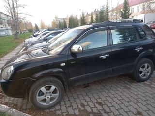 2007 Hyundai Tucson I, чёрный, 750000 рублей, вид 5
