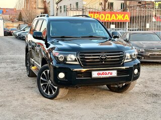 2013 Toyota Land Cruiser 200 Series Рестайлинг 1, чёрный, 3750000 рублей, вид 3