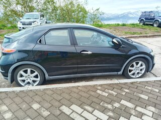 2008 Honda Civic VIII, чёрный, 1100000 рублей, вид 3