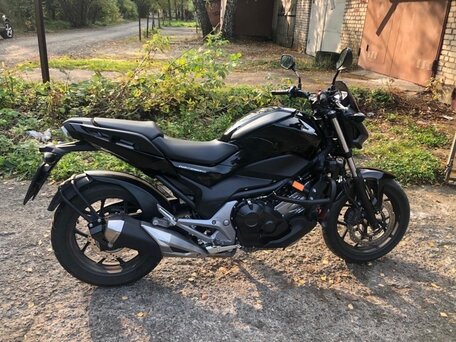 2017 Honda NC 750S, чёрный, 615000 рублей, вид 2