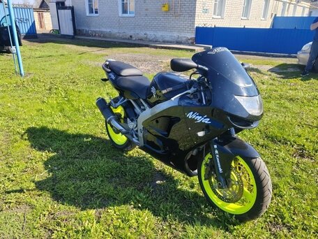1998 Kawasaki ZX-6R Ninja, чёрный, 269999 рублей, вид 1