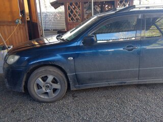 2003 Mitsubishi Airtrek I Рестайлинг, синий, 600000 рублей, вид 3