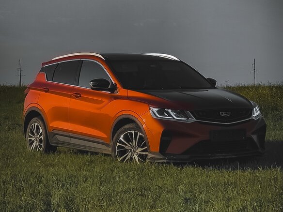 2020 Geely Coolray I, оранжевый, 1650000 рублей - вид 4