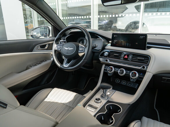 2022 Genesis G70 I Рестайлинг, белый, 4900000 рублей - вид 18